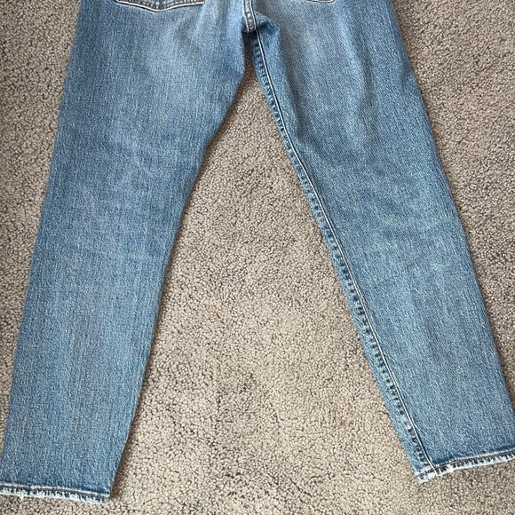 LEVI'S BIG E WEDGIE Button Fly Premium Denim Blue Jeans - EUC - Size 29 - Picture 6 of 11